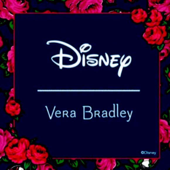 Vera Bradley Beauty and The Beast Collection Cosmetic Coin Purse/ Key Fob - Picture 10 of 10